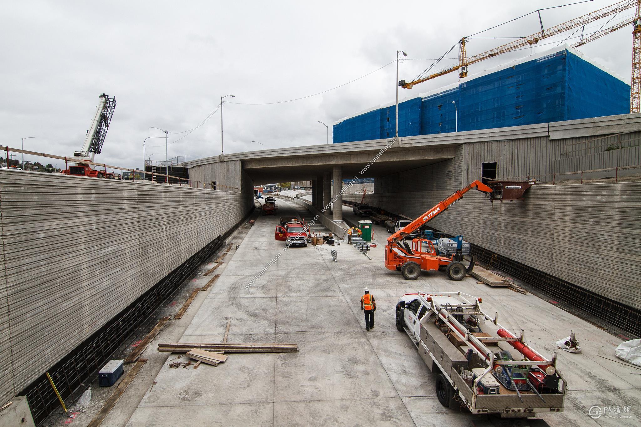 未来SR99隧道北段出入口匝道建设