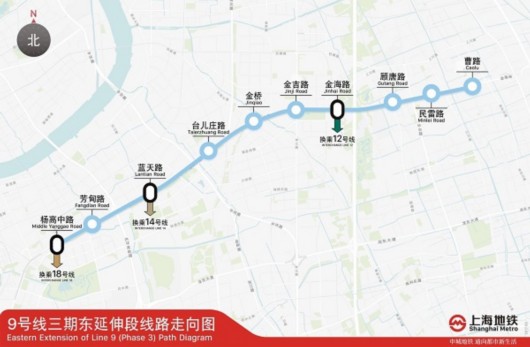 上海轨交9号线三期东延伸年底前开通 提前感受车站"复古工业风"-资讯