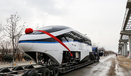 济宁孔孟旅游快线云轨车上线邹城段开始联调联试-资讯-隧道网