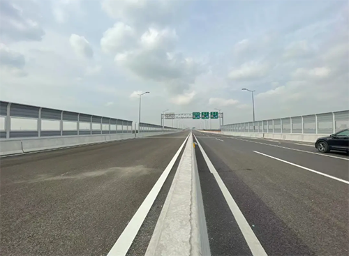 上海崧泽高架已实现结构贯通预计明年通车