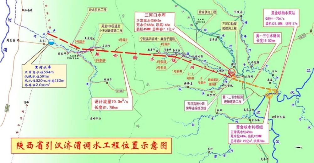 长江黄河再牵手引汉济渭工程关键线路秦岭隧洞全线贯通