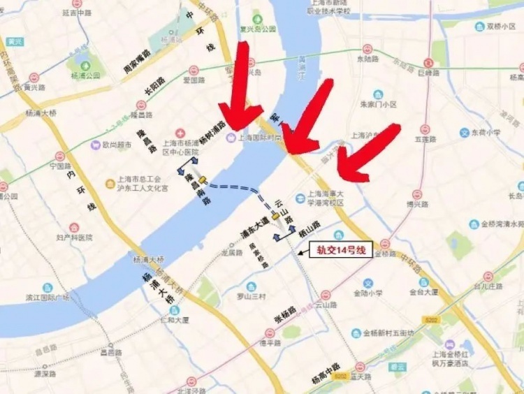 上海隆昌路越江隧道新建工程初步设计获批-资讯-隧道网