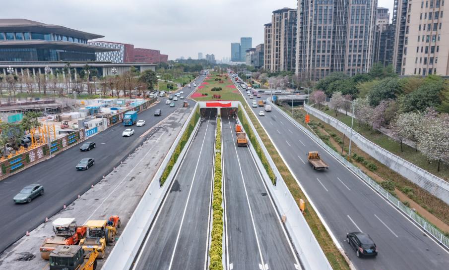 广州白云大道下穿隧道3月25日通车
