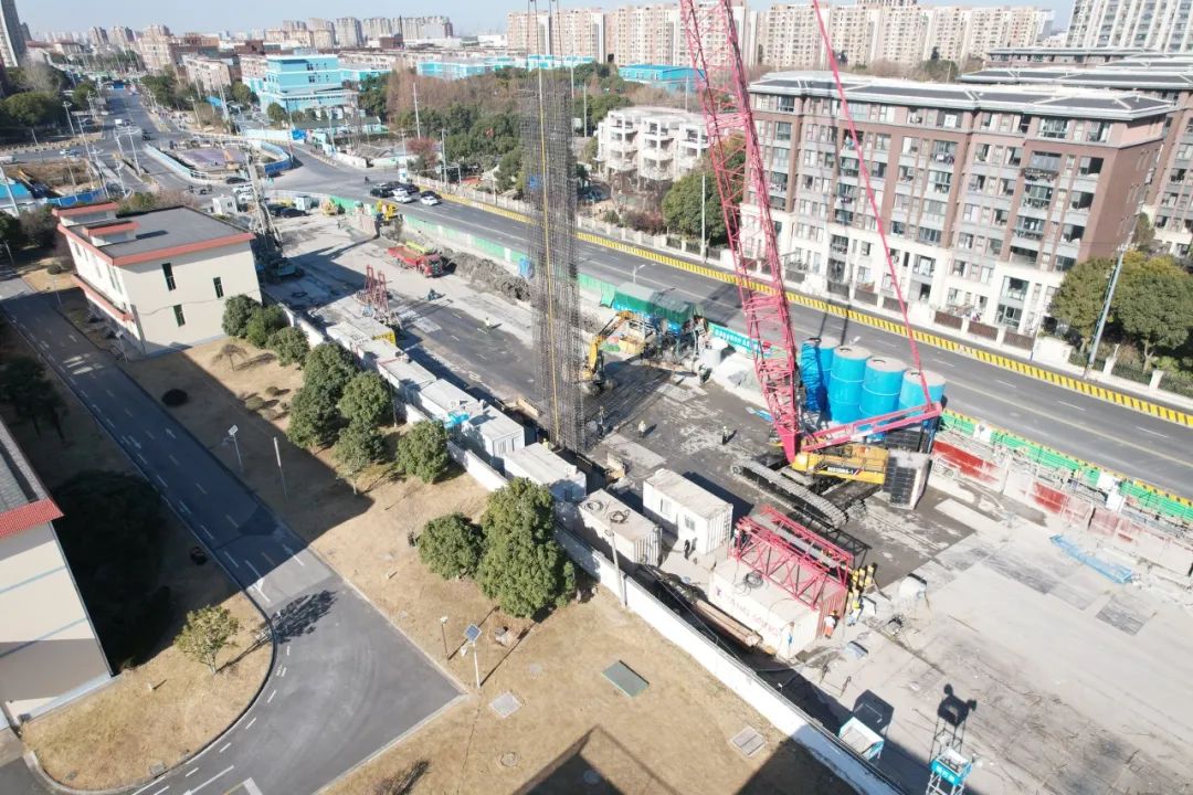上海嘉闵线3标新成路站主体结构地下连续墙施工全部完成