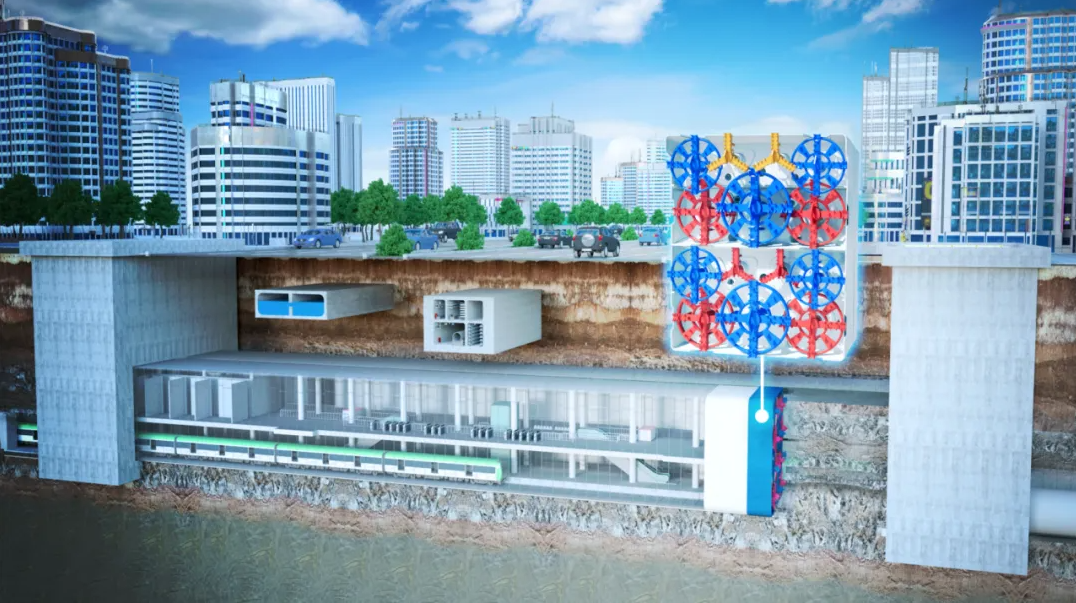 地铁地下车站双洞密贴顶管建造技术介绍